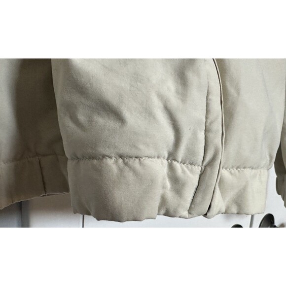 Eddie Bauer Bomber Beige Mens Small Outdoor Thinsulated Fleece Lined - Picture 10 of 12